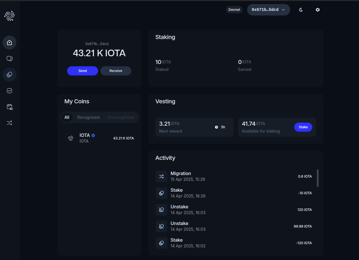 Click Staking