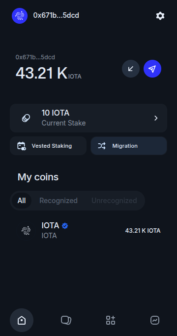 Migration Button