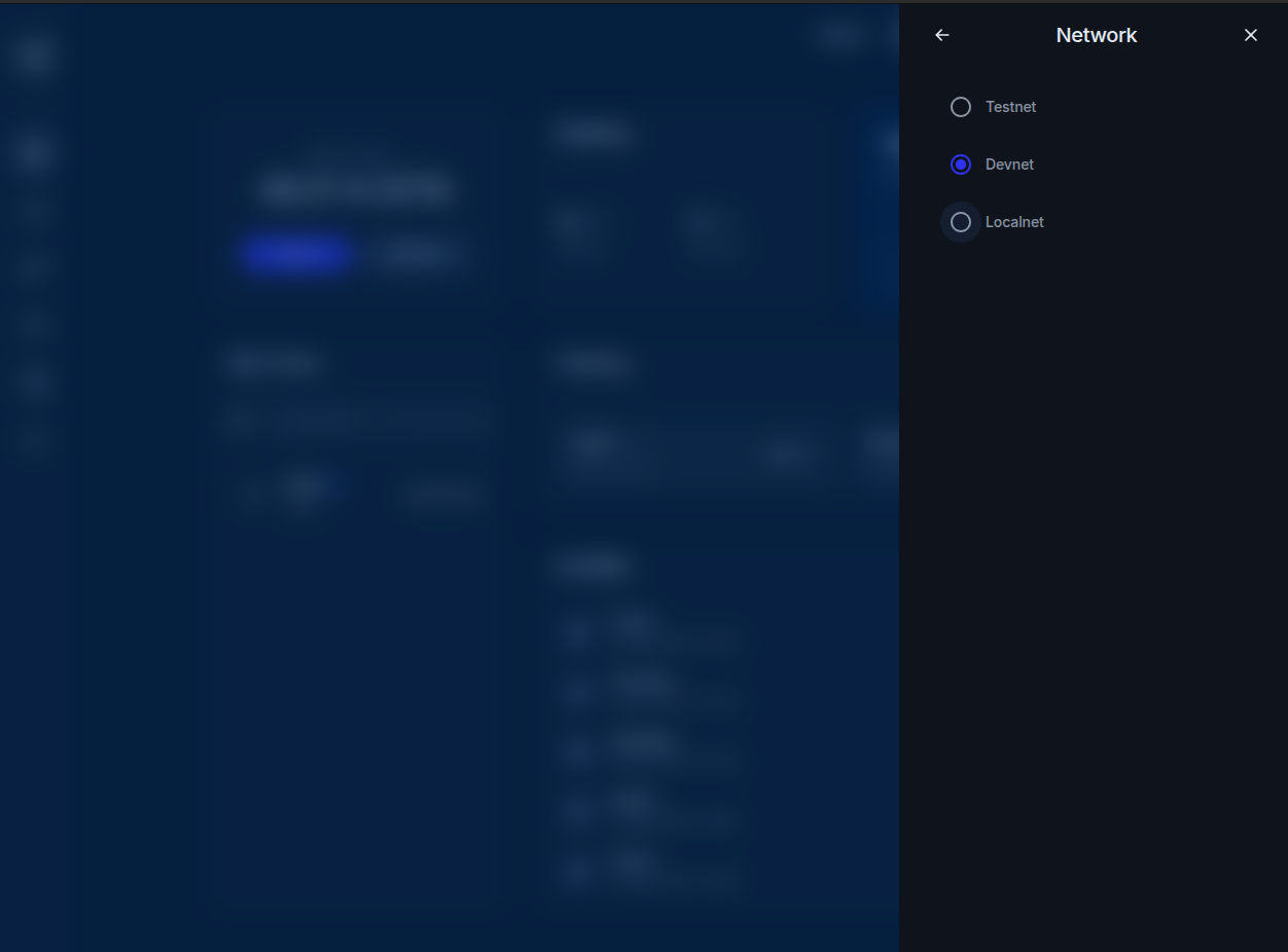 Select Your Network